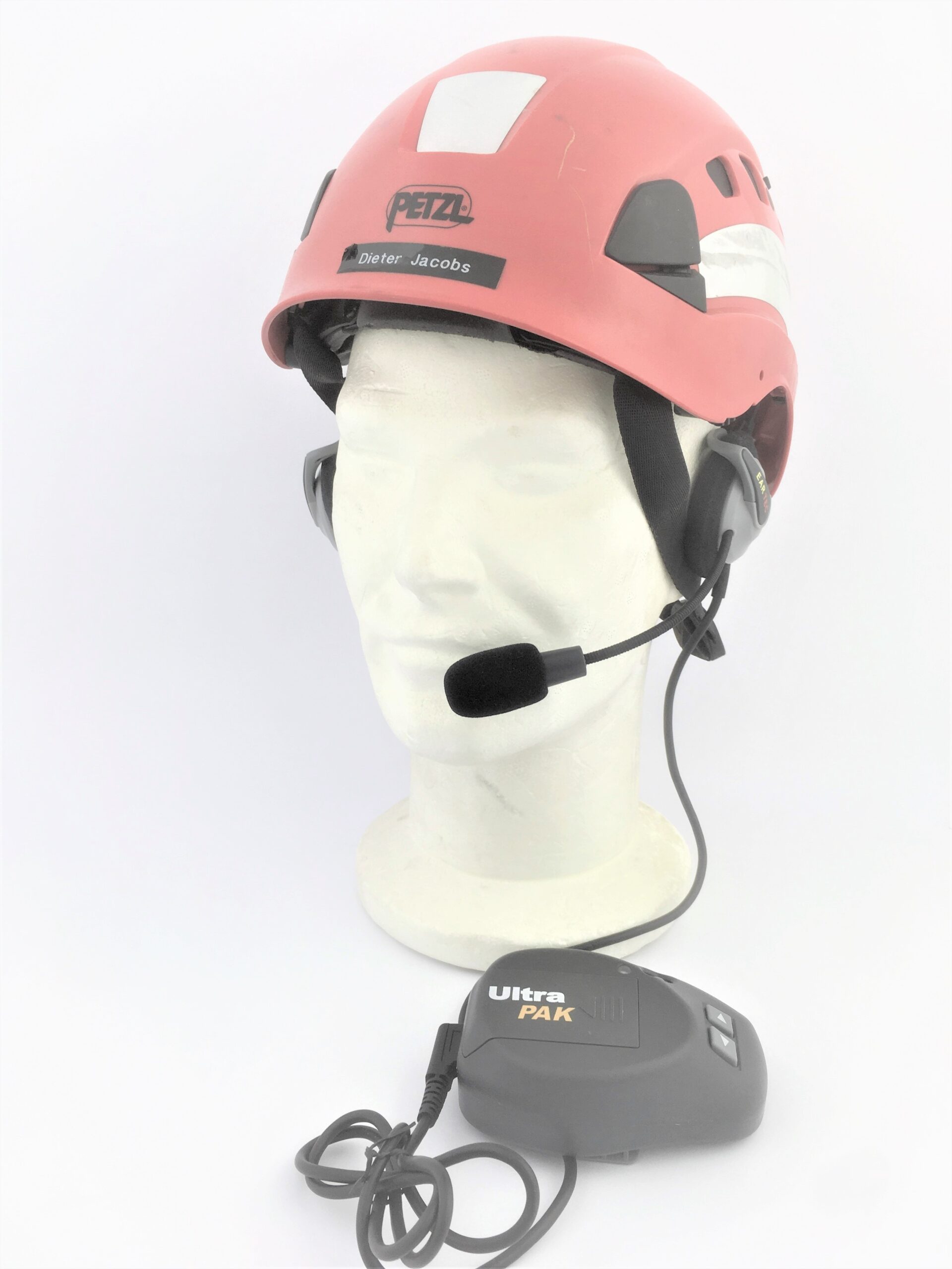 Intercom headset voor helm - gesloten - Walkies4events